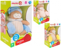 Globo 5130 Vitamina G Orsetto Carillon Peluche per Bambini da 0+ Anni