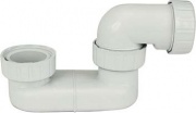 Goplast 5674b5720 Sifone PP Ribassato Vasca Bianco 1"12