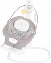 Graco 1AT999STLEU Softsway - Sdraietta Neonato Elettrica Max 9 Kg con Melodie Starlight