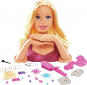 Grandi Giochi BAR17 Set Parrucchiera Giocattolo Barbie Testa Trucco