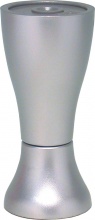 Gs Plast P02000153 Piedino In ARegolabile cm 9 Alluminio P0224 Pezzi 12