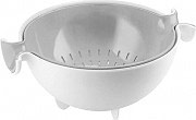 Guzzini 29250033 Set scolatutto con contenitore 30 25 cm PP Grigio  My Kitchen