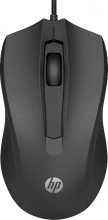HP 6VY96AA Mouse Ottico Cablato colore Nero