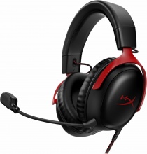 HP 727A9AA HyperX Cloud III Cuffie Gaming con filo Antirumore NeroRosso
