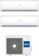 Haier H2U14TAAOUT18DUAL Climatizzatore Dual Split Inverter 9000 + 9000 Btu A++A+ Trendy