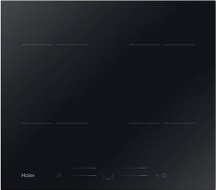 Haier HAISJ64MC Piano Cottura a Induzione 4 Fuochi 59 cm Nero