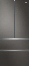 Haier HB18FGSAAA Frigorifero Americano Side by Side 508 Litri E No Frost Titanio