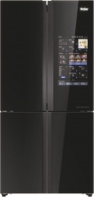 Haier HCW9919ESGB Frigorifero Americano SidebySide 586 Lt Classe E No Frost Nero