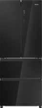 Haier HFR3718ENGB Frigorifero Americano 402L Classe E NoFrost Nero  FD70 Series 3