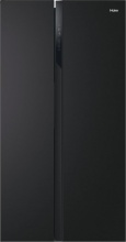 Haier HSR3918ENPB Frigorifero Americano Side by Side 528 Lt Cl E No Frost Nero