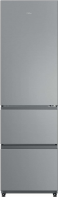 Haier HTR3518DNMX Frigorifero Combinato 3 Porte 303L Classe D No Frost Inox