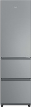 Haier HTR3518ENMX Frigorifero Combinato 3 Porte 303 Litri Classe E No Frost Inox