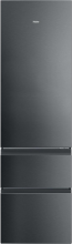 Haier HTR3620ANMP Frigorifero Combinato 3 Porte 414 Litri Classe A No Frost Inox