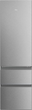 Haier HTR3620CNMG Frigorifero Combinato 3 Porte 414 Lt Classe C No Frost Argento