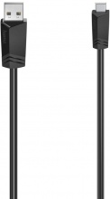 Hama 00200605 Cavo USB 2.0 Mini-USB A USB B 0,75 m colore Nero