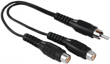 Hama 00205183 Cavo audio 2 x RCA colore Nero