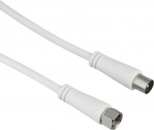 Hama 00205294 Cavo SAT coassiale 1,5 m Bianco