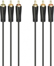 Hama 00205151 Cavo audio 3 m 3 x RCA colore Nero