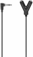 Hama 00205190 Cavo Audio 0,2 m jack 2 x 3,5 mm colore Nero