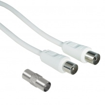 Hama 00205295 Cavo Antenna Cable With Adapter 75 Db 7 205295