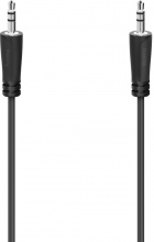 Hama 7205262 Cavo Jack audio 3.5mm 1.5 m (MaschioMaschio) Nero - 00205262