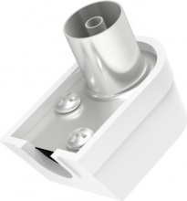 Hama Plug Coax Angle|00205216 Spina antenna angolare M avvitabile 6 mm 75 Ohms 00205216