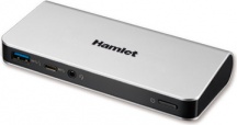 Hamlet HDOCKS500C Docking Station 500 Type-C 60W +HDMI HUB 4 porte 3.0