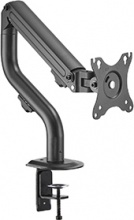 Hamlet HM-SPMADA102 Supporto da Scrivania per Monitor Singolo con Morsetto da 32" Nero