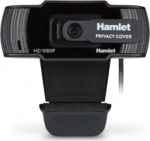 Hamlet HWCAM1080-P Webcam con Microfono Full HD USB 2.0 colore Nero