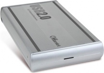 Hamlet HXD3SAUU Box Case Esterno per Hard Disk 3.5 USB 2.0 Argento