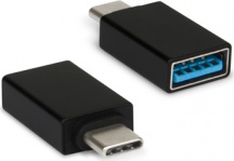 Hamlet XADTC-U2A-MF Adattatore USB Type-C USB Tipo a Nero