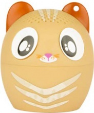 Hamlet XBTPET-CAT Cassa Bluetooth Portatile 4 Watt per Smartphone Gatto Orange