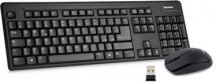 Hamlet XKKITAMICEW- Wireless Desktop Kit Mouse Tastiera Italiana Wireless 2.4 Ghz