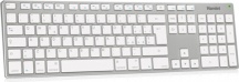 Hamlet XKKITA-MCU Tastiera USB QWERTY colore Bianco