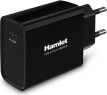 Hamlet XPWCU120PD Caricabatterie per Dispositivi Mobili Nero Interno