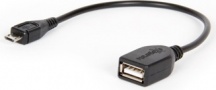 Hamlet XUMICROTG Cavo Micro OTG adattatore da micro usb ad usb femmina