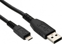 Hamlet XUMICROU150B Cavo da USB-A - Micro USB-B Maschio 1.5 M Nero