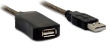 Hamlet XUREP5 Prolunga Extender Usb 2.0 da 5 metri con ripetitore attivo