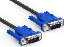 Hamlet XVCVGA180 Cavo Vga 1,8 M Vga (D-Sub) Nero, Blu