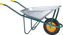 Hand 681d727 Carriola Euro Vasca Zincata 810 lt 70 Ruota mm 370x80