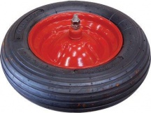 Hand 690d736 Ruota Pneumatica per Carriola mm 370x80 Mozzo mm 170