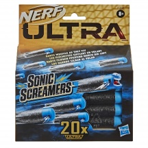 Hasbro F1048 Accessorio Nerf Ultra Dardi 20 Pezzi Arma Blaster per Bambini da 8+ Anni