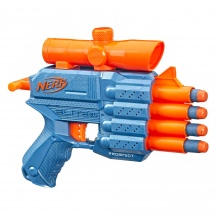 Hasbro F4190EU4 Elite 2.0 Blaster Prospect QS-4 8+ colore Blu e Arancione
