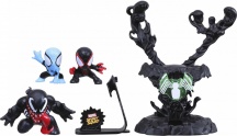 Hasbro F7814 Marvel Stunt Squad: Eroi vs Cattivi Deluxe Playset per Bambini da 4+ Anni