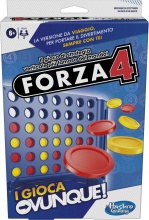 Hasbro F8253 Forza 4 I Gioca Ovunque Giochi da Tavolo per Bambini da 6+ anni