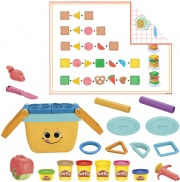 Hasbro F69165L0 Play Doh Il Mio Primo Picnic delle Forme Playset per Bambini da 3+ Anni