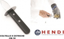 Hendi HN781913 Coltello Per Ostriche cm 18