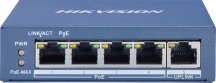Hikvision DS-3E0505P-EM Hub Switch 5 Porte Con 4 Porte Poe 101001000