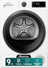 Hisense DH1I900UWDC Asciugatrice 9 Kg Classe D con Pompa di Calore
