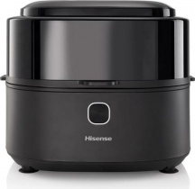 Hisense HAF1350DR Friggitrice ad Aria 6.7 Litri 1350 Watt Touch con Timer Nero